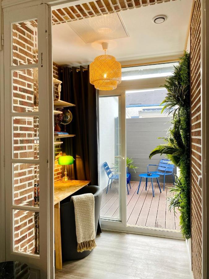 Escale Boheme - Terrasse En Centre-Ville - Gare Amiens Exterior foto