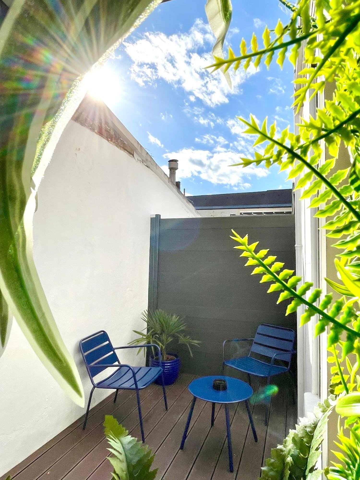 Escale Boheme - Terrasse En Centre-Ville - Gare Amiens Exterior foto